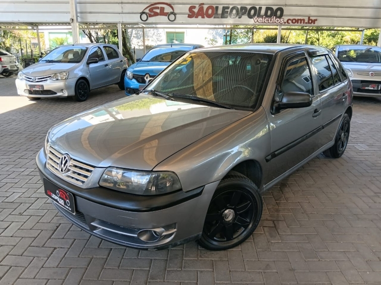 VOLKSWAGEN - GOL - 2004/2005 - Cinza - R$ 21.900,00