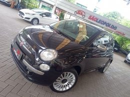 FIAT - 500 - 2009/2010 - Preta - R$ 43.900,00