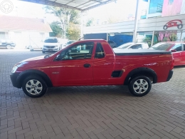 CHEVROLET - MONTANA 1.4 MPFI CONQUEST CS 8V FLEX 2P MANUAL - 2009/2010 - VERMELHA - R$ 34.900,00