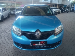 RENAULT - SANDERO - 2014/2015 - Azul - R$ 37.900,00
