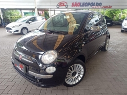 FIAT - 500 - 2009/2010 - Preta - R$ 43.900,00