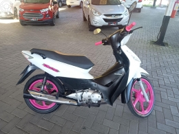 HONDA - BIZ 125 KS - 2008/2009 - BRANCA - R$ 7.900,00