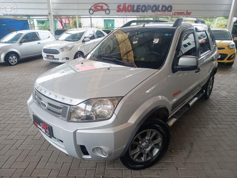 FORD - ECOSPORT 1.6 XLT FREESTYLE 8V FLEX 4P MANUAL - 2010/2011 - PRATA - R$ 42.900,00