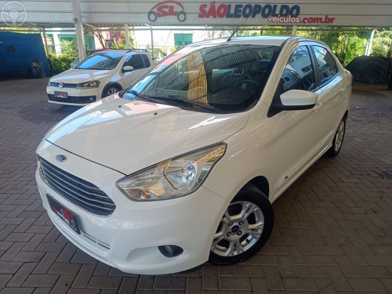 FORD - KA 1.5 SEL 16V FLEX 4P MANUAL - 2015/2016 - BRANCA - R$ 46.900,00