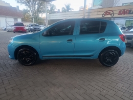 RENAULT - SANDERO - 2014/2015 - Azul - R$ 37.900,00