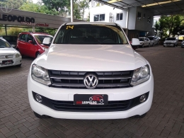 VOLKSWAGEN - AMAROK 2.0 S 4X4 CD 16V TURBO INTERCOOLER DIESEL 4P MANUAL - 2013/2014 - BRANCA - R$ 83.900,00