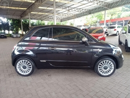 FIAT - 500 1.4 LOUNGE 16V 2P MANUAL - 2009/2010 - PRETA - R$ 43.900,00