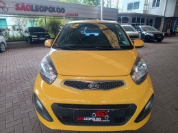 KIA MOTORS - PICANTO 1.0 EX4 AT 12V FLEX AUTOMATICO - 2011/2012 - AMARELA - R$ 42.900,00