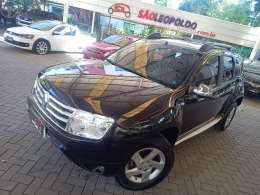 RENAULT - DUSTER 1.6 DYNAMIQUE 4X2 16V FLEX 4P MANUAL - 2014/2015 - PRETA - R$ 55.900,00