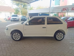 VOLKSWAGEN - GOL 1.0 MI 8V FLEX 2P MANUAL G.IV - 2012/2013 - BRANCA - R$ 23.900,00