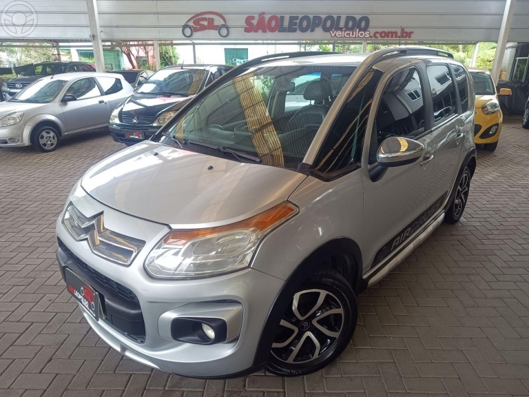 CITROEN - AIRCROSS 1.6 EXCLUSIVE 16V FLEX 4P MANUAL - 2011/2012 - PRATA - R$ 28.900,00