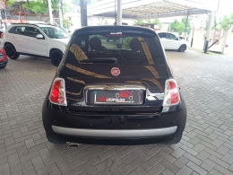 FIAT - 500 1.4 LOUNGE 16V 2P MANUAL - 2009/2010 - PRETA - R$ 43.900,00