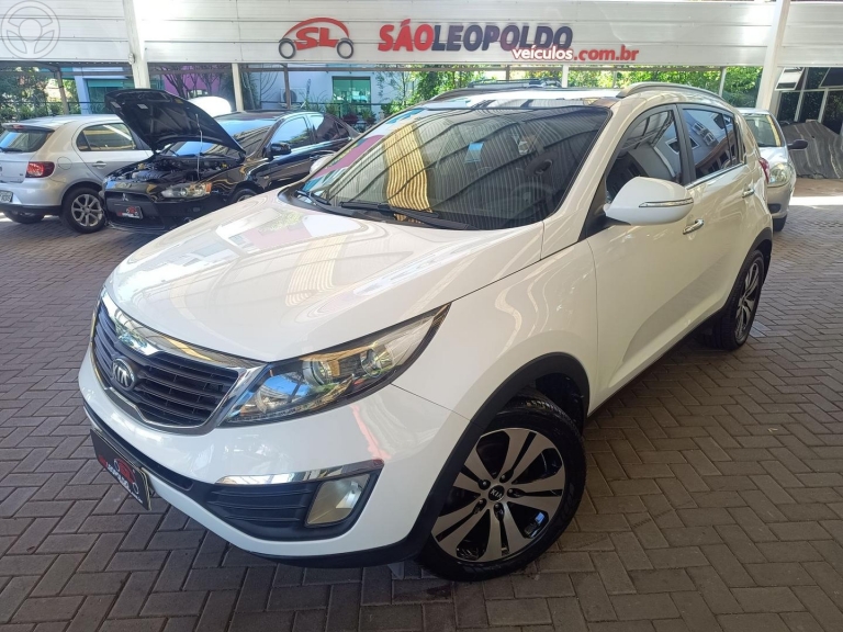 KIA MOTORS - SPORTAGE 2.0 EX 4X2 16V 4P AUTOMATICO - 2012/2013 - BRANCA - R$ 77.900,00