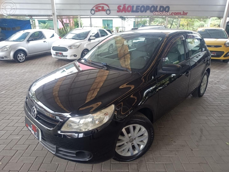 VOLKSWAGEN - GOL 1.0 MI 8V FLEX 4P MANUAL - 2009/2009 - PRETA - R$ 25.900,00