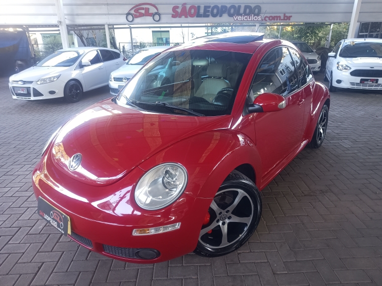 VOLKSWAGEN - NEW BEETLE - 2007/2008 - Vermelha - R$ 54.900,00