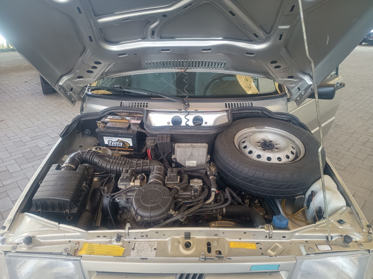 FIAT - UNO - 1999/1999 - Cinza - Sob Consulta